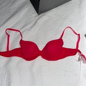 Red PINK Victoria secret bra